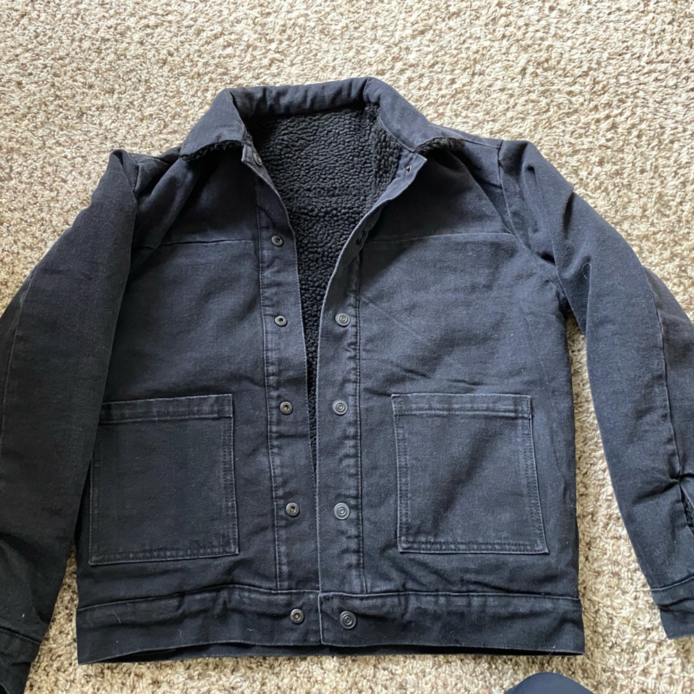 Jean/fleece Reversible Jacket